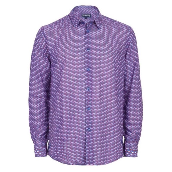 Vilebrequin Long Sleeve Button Down Shirt - Picture 1 of 10